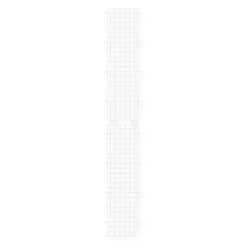 ストア・エキスプレス 店舗什器　ラテラル・ロコ　サイドネット 奥行35×高さ240cm用　ホワイト 61-818-29-5 1枚（ご注文単位1枚）【直送品】