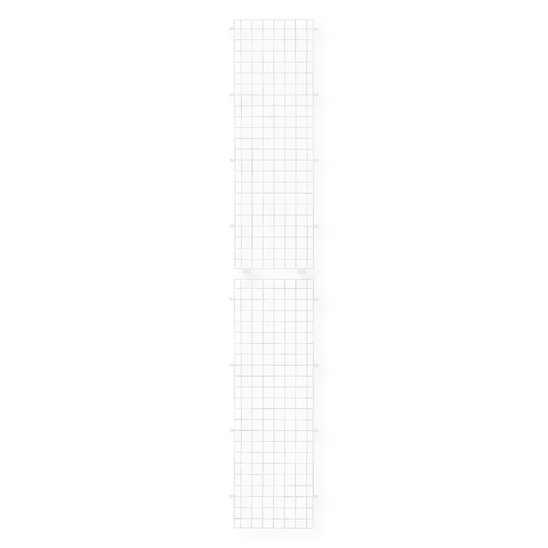 ストア・エキスプレス 店舗什器 ラテラル・ロコ サイドネット 奥行40×高さ240cm用 ホワイト 61-818-32-5 1枚(ご注文単位1枚)【直送品】