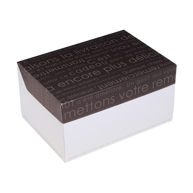 ヤマニパッケージ 洋菓子箱　フードサービス ブラン　#9 20-535 100枚/箱（ご注文単位1箱）【直送品】