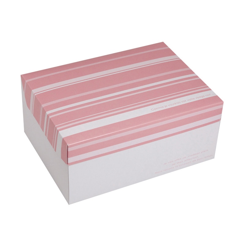 ヤマニパッケージ 洋菓子箱　フードサービス ピンク　#9 20-535PI 100枚/箱（ご注文単位1箱）【直送品】