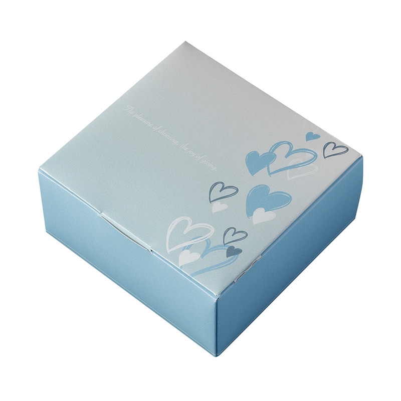 ヤマニパッケージ ギフト箱　ポッピーBOX ホワイトデー 20-1565WD 50セット/箱（ご注文単位1箱）【直送品】