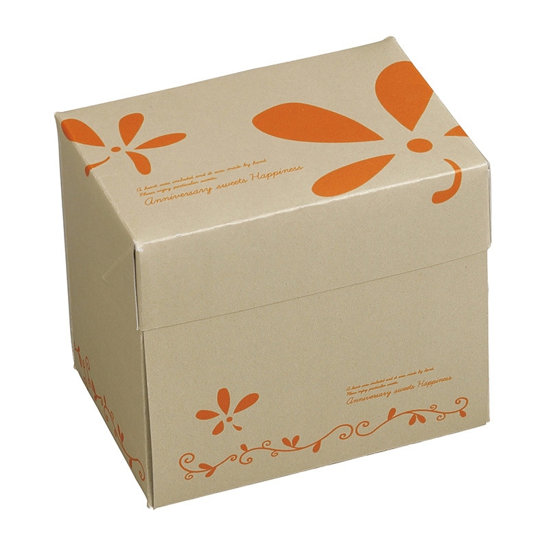 >ヤマニパッケージ 洋菓子箱 フードサービス シトロン #4 20-2020 400枚/箱(ご注文単位1箱)【直送品】