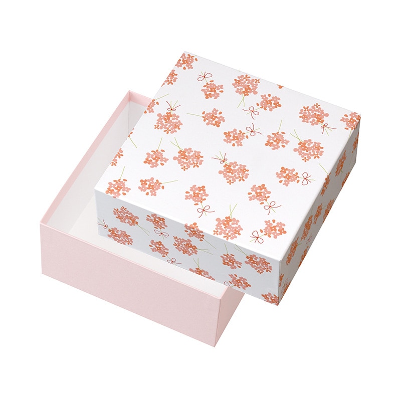 ヤマニパッケージ 貼箱 ブーケ　ピンク 20-2273 30個/箱（ご注文単位1箱）【直送品】