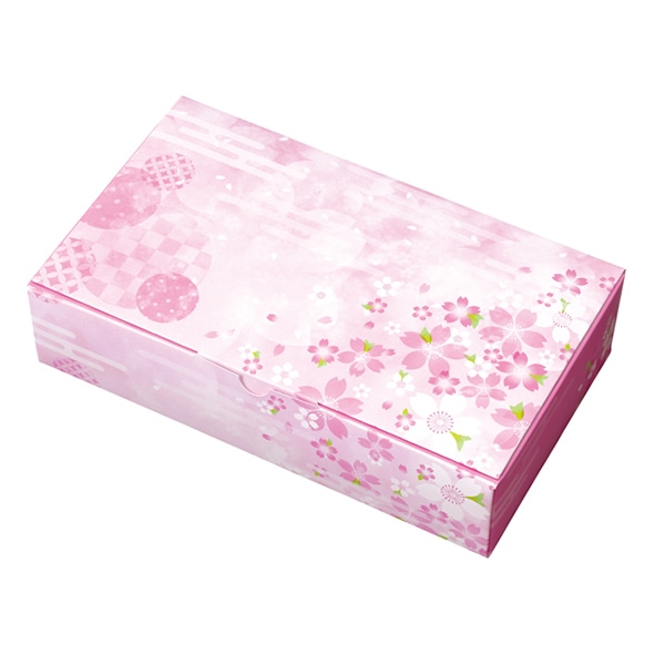 ヤマニパッケージ 和菓子箱 はるふわ 19-692 100個/束(ご注文単位1束)【直送品】
