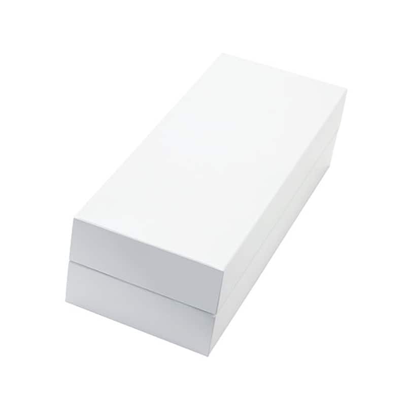 パッケージ中澤 焼菓子ギフト箱 DG66 ホワイト #2408 B13810 100枚/箱（ご注文単位1箱）【直送品】