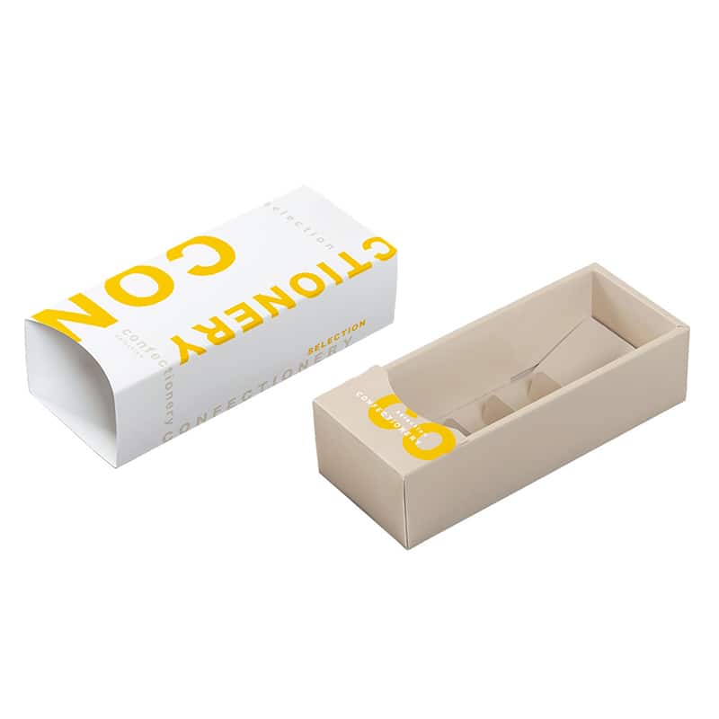 パッケージ中澤 焼菓子ギフト箱 BCスリーブ ハニー 5号 B32820 50枚/箱(ご注文単位1箱)【直送品】
