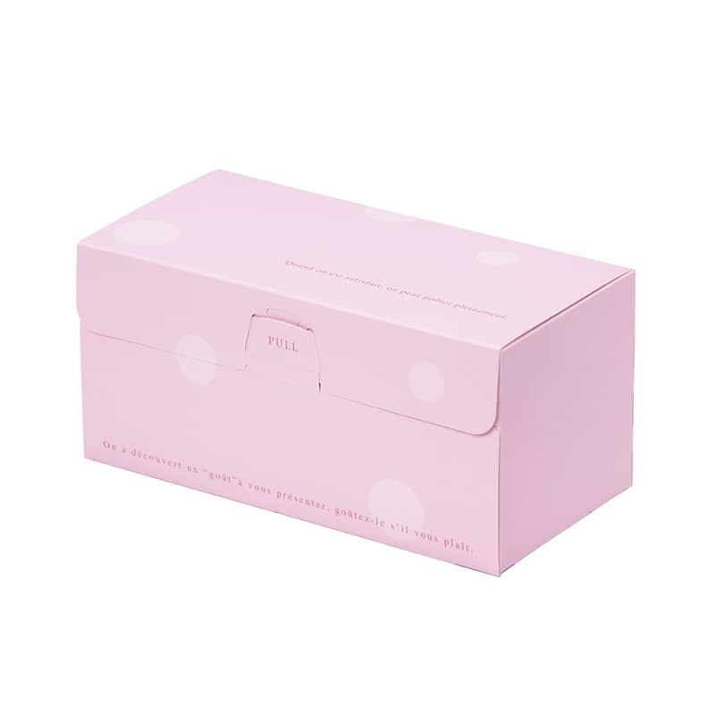 パッケージ中澤 ロールケーキ箱 Sロール 6.5 ピンキー C30230 200枚/袋(ご注文単位1袋)【直送品】
