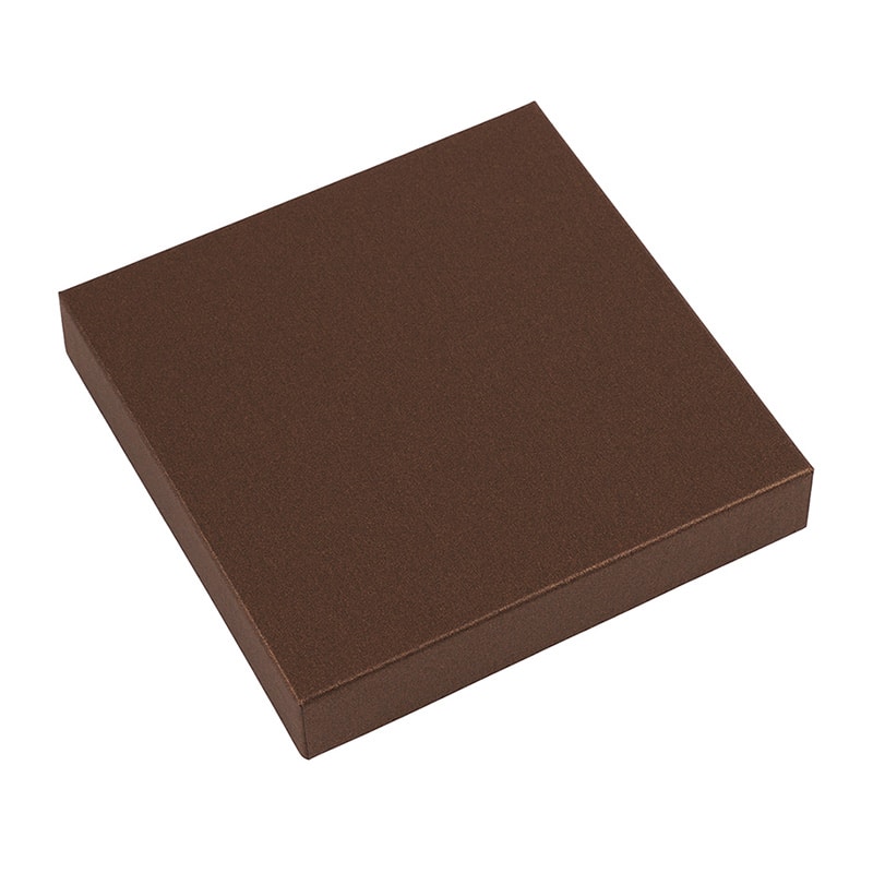 パッケージ中澤 チョコレート箱 貼箱ドリーム 茶 9ヶ用 F32390 30枚/箱(ご注文単位1箱)【直送品】