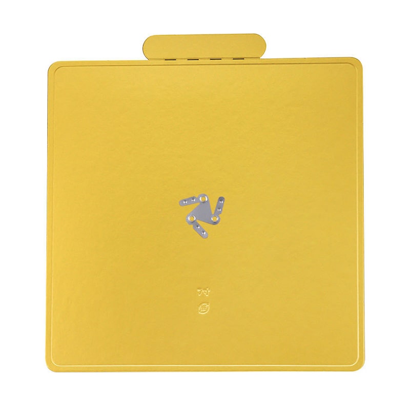 パッケージ中澤 デコレーションケーキ用 角PGトレーM 三つ目金具タイプ 7寸用 U51670 50枚/袋（ご注文単位1袋）【直送品】