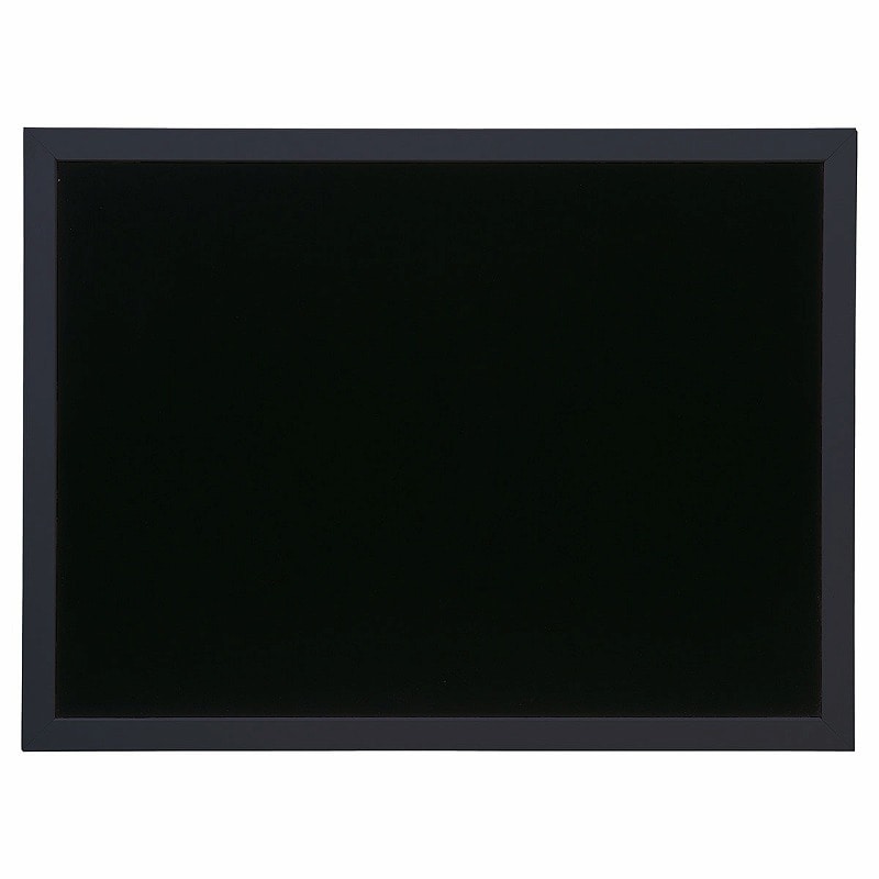 ストア・エキスプレス ブラックボード　マグネットタイプ　マット片面仕様 60×45cm 61-554-2-3　ブラック 1枚（ご注文単位1枚）【直送品】