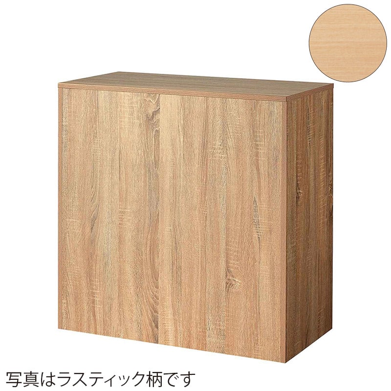 ストア・エキスプレス 木製移動式カウンター エクリュ 61-809-53-1 1台(ご注文単位1台)【直送品】