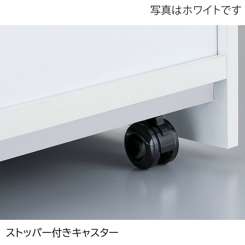 ストア・エキスプレス 木製移動式カウンター エクリュ 61-809-53-1 1台(ご注文単位1台)【直送品】