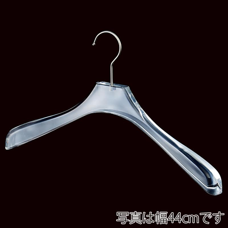ストア・エキスプレス アクリルハンガー クリア 幅39cm 61-799-47-11 1本（ご注文単位1本）【直送品】