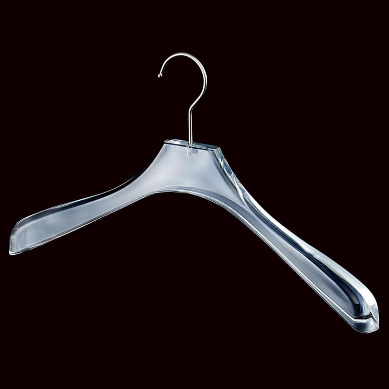 ストア・エキスプレス アクリルハンガー クリア 幅44cm 61-799-47-12 1本（ご注文単位1本）【直送品】