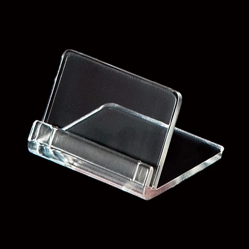 ストア・エキスプレス カードスタンド 幅3.5cm 100個入 61-436-41-3 1セット（ご注文単位1セット）【直送品】