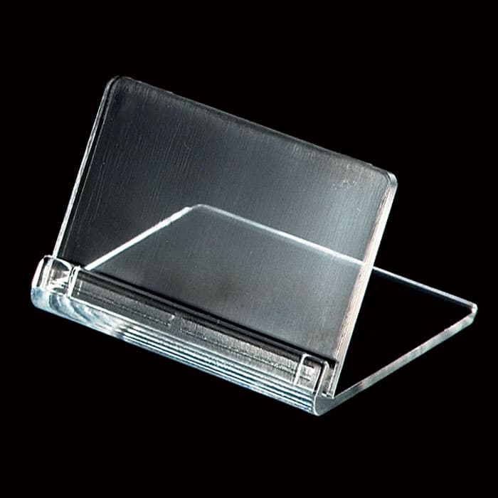 ストア・エキスプレス カードスタンド 幅3.5cm 100個入 61-436-41-4 1セット（ご注文単位1セット）【直送品】