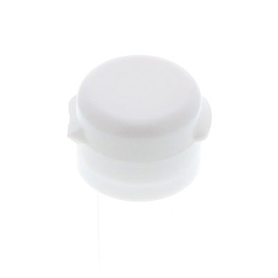 日硝実業 樹脂キャップ Re-Hcap S 口径26.3mm 極細穴 白 2000個/箱(ご注文単位1箱)【直送品】