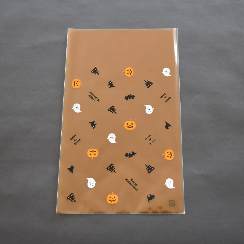 パケドゥソレイユ OPPパック バックカラー 150×250 ハロウィン 11337 1セット（ご注文単位1セット）【直送品】
