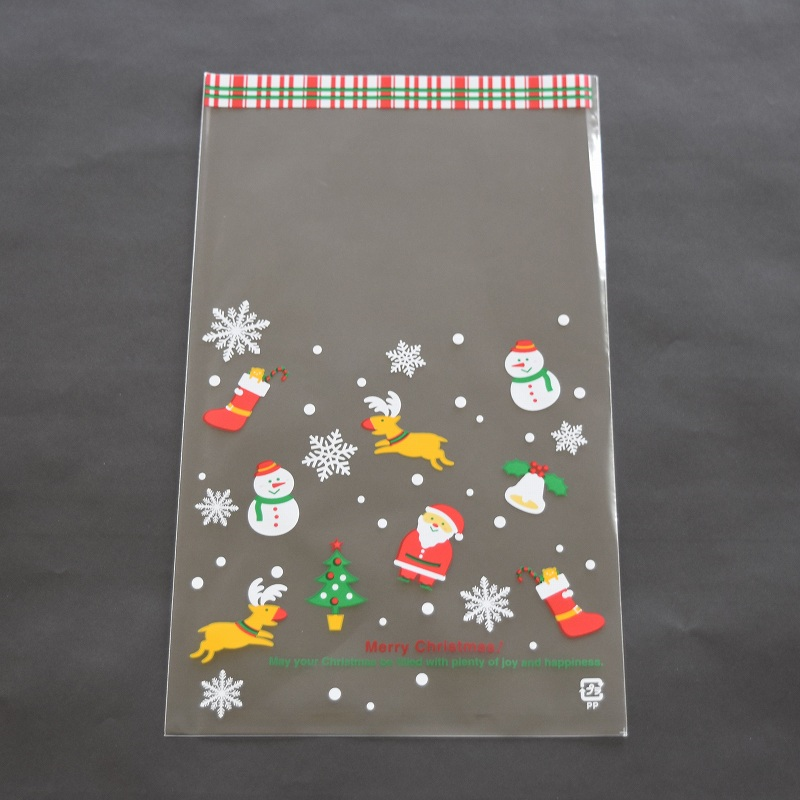 パケドゥソレイユ OPPパック 150×250 ハッピークリスマス 10039 1セット（ご注文単位1セット）【直送品】