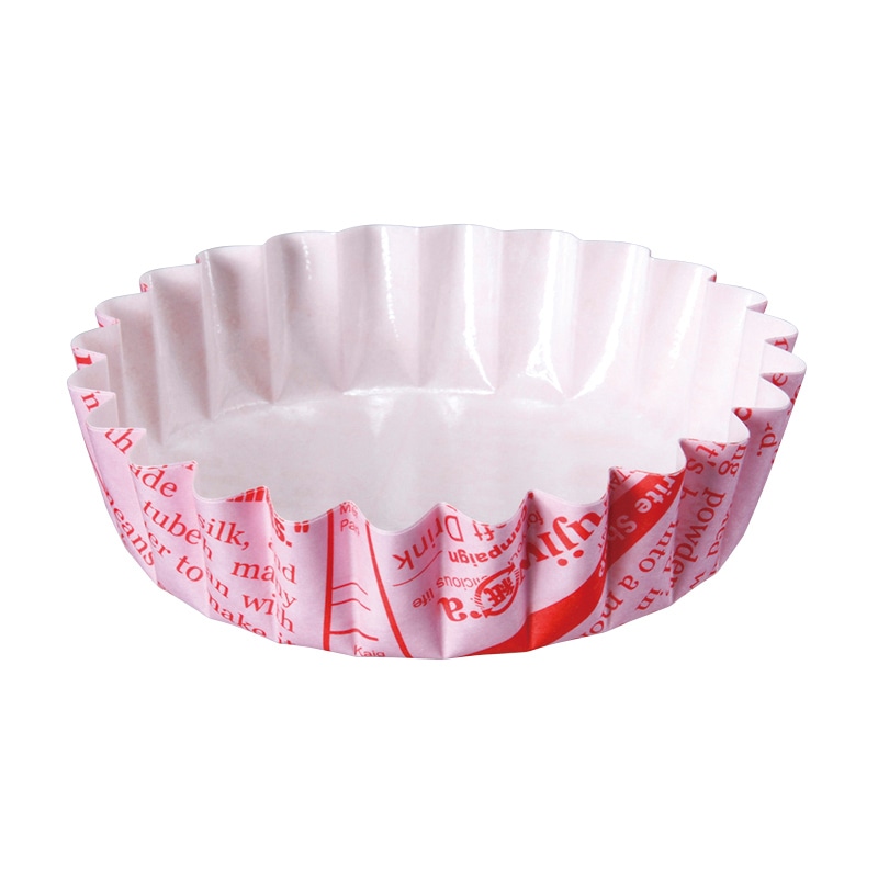 フォーション 焼菓子カップ　JPマドカップ英字柄 70×20 ピンク 1350枚/箱（ご注文単位1箱）【直送品】