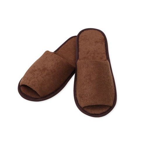 ㈱三和 スリッパ 袋入 S-14 茶 150個/箱(ご注文単位1箱)【直送品】