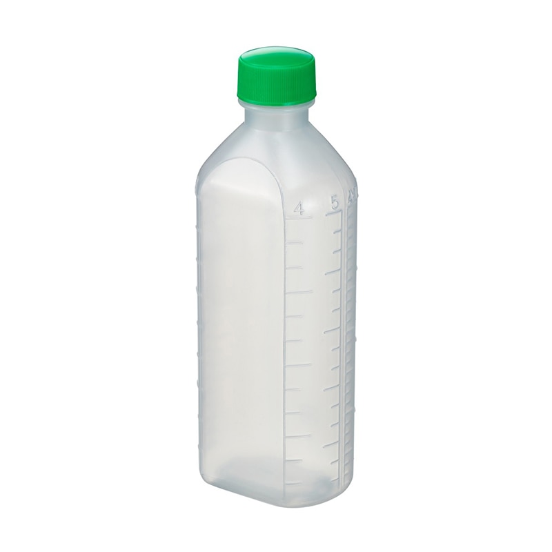 投薬瓶PPB 滅菌済 200cc 少数包装 5本入 キャップ緑 1袋(ご注文単位1袋)【直送品】