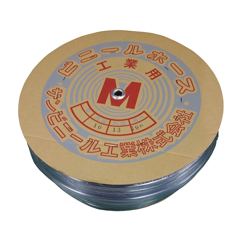 ビニールチューブ10×13mm 100m 1巻(ご注文単位1巻)【直送品】