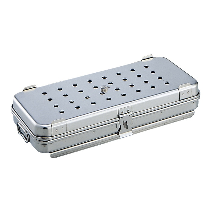 卓上オートクレーブ用角カスト 大 M-43-CL 31×13×4cm 1個(ご注文単位1個)【直送品】