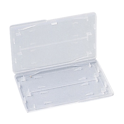 プレパラートケース 2枚用 100×72×8mm 1枚(ご注文単位1枚)【直送品】