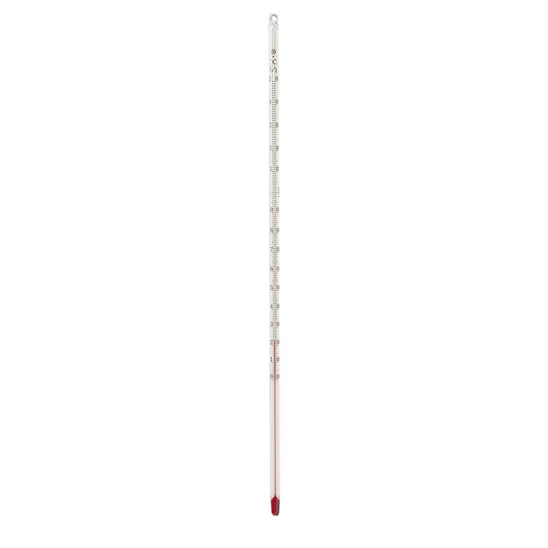 赤液棒状温度計　0～150℃　1／1 30cm  1本（ご注文単位1本）【直送品】