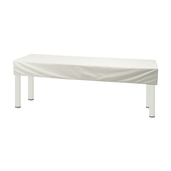 ピッタリパイル地診察台カバー 700×1800×200mm　ホワイト  1枚（ご注文単位1枚）【直送品】