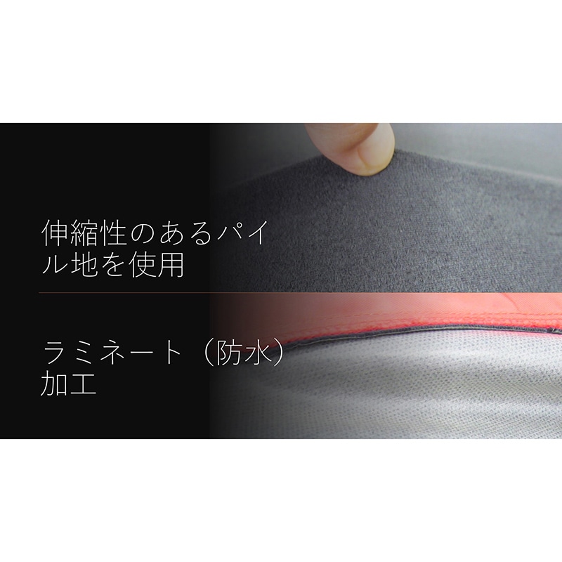 車いす用クッション マイ整座クッション2用カバー W40×D40×H7.5cm 1枚(ご注文単位1枚)【直送品】
