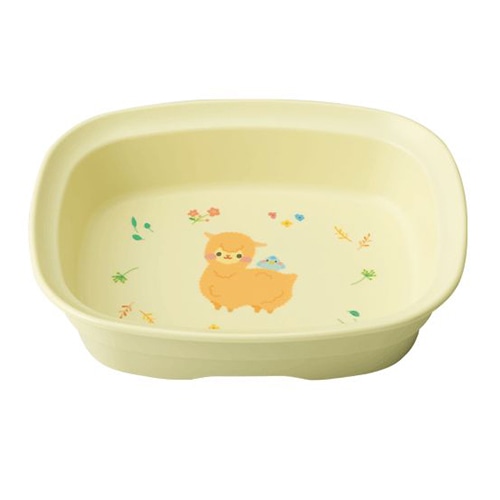 台和 こども用食器 角小鉢 アルパカーナ イエロー MC-100-ALY 1個(ご注文単位1個)【直送品】