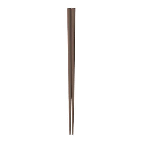 台和 カトラリー 四角木目箸21.0cm 茶 SM-210-BR 1組（ご注文単位1組）【直送品】