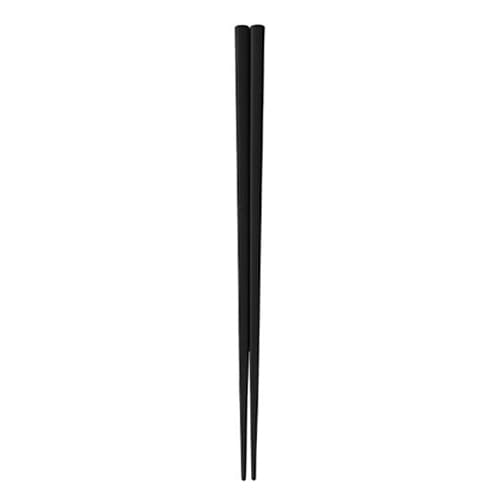 台和 カトラリー 四角木目箸21.0cm 黒 SM-210-BK 1組（ご注文単位1組）【直送品】