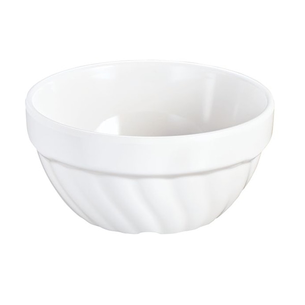 台和 メラミン食器 9.5cm ネジコバチ 白 CH-630-W 1枚(ご注文単位1枚)【直送品】