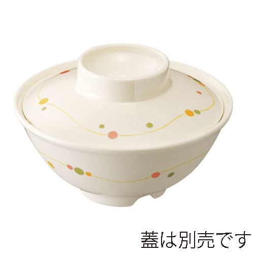 台和 メラミン食器 飯椀 身 パールドロップ ED-202-PD 1枚(ご注文単位1枚)【直送品】
