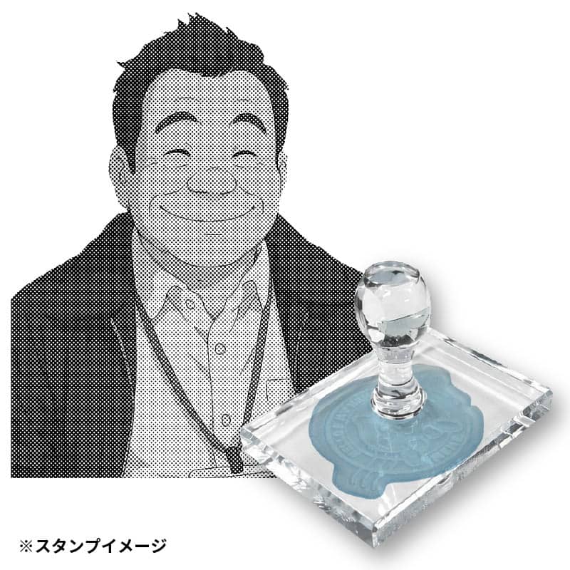 【オリジナル印刷】 高精細スタンプ ぐみぽん 印面サイズ：65×100mm 1個