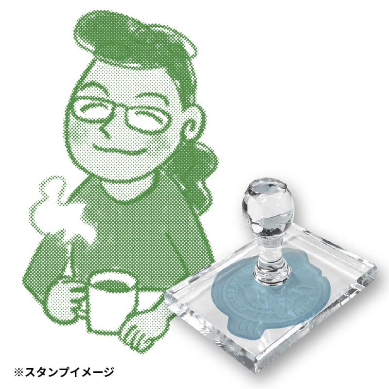 【オリジナル印刷】 高精細スタンプ ぐみぽん 印面サイズ：100×145mm 1個