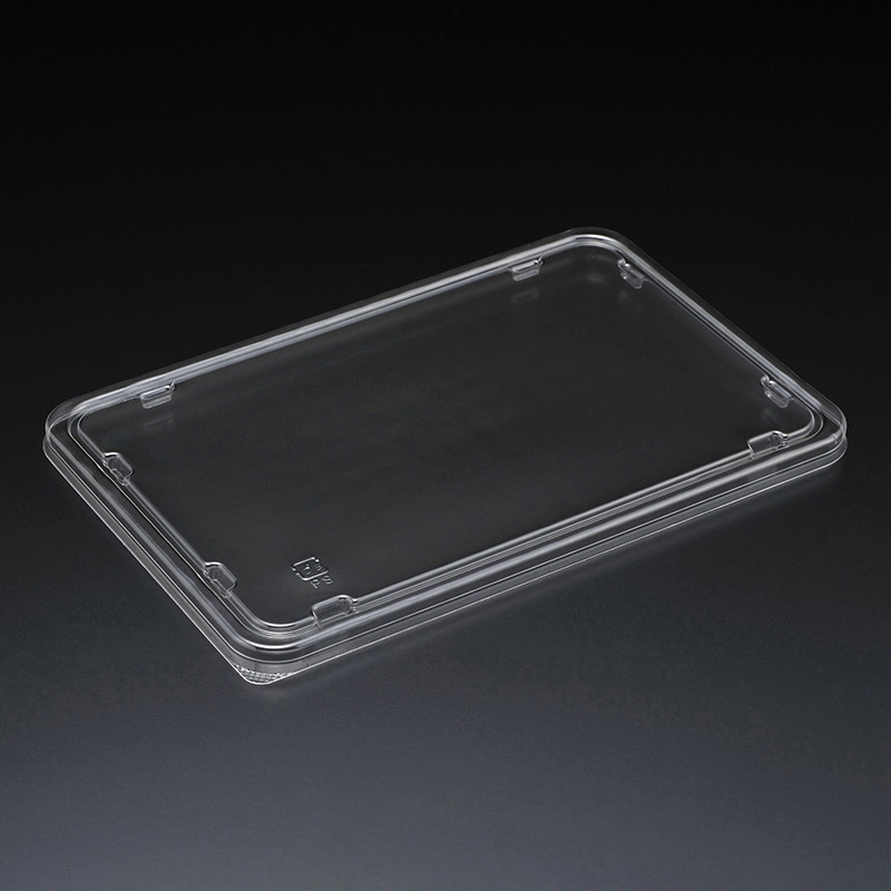 スミ 食品容器 エスコン 蓋 F8 透明 100個/袋(ご注文単位10袋)【直送品】