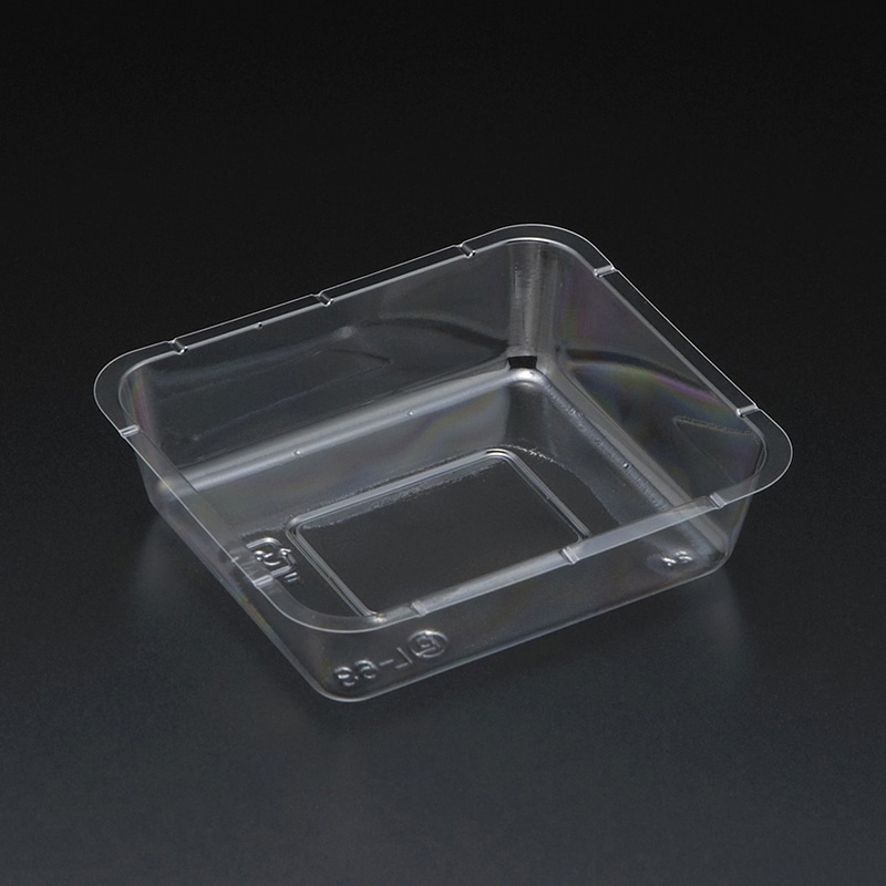 スミ 食品容器 エスコン 中仕切-2 折200 透明 100個/袋（ご注文単位40袋）【直送品】