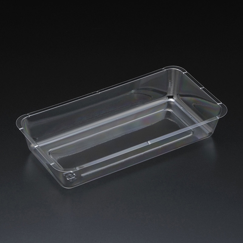 スミ 食品容器 エスコン 中仕切-2 折500 透明 100個/袋（ご注文単位18袋）【直送品】