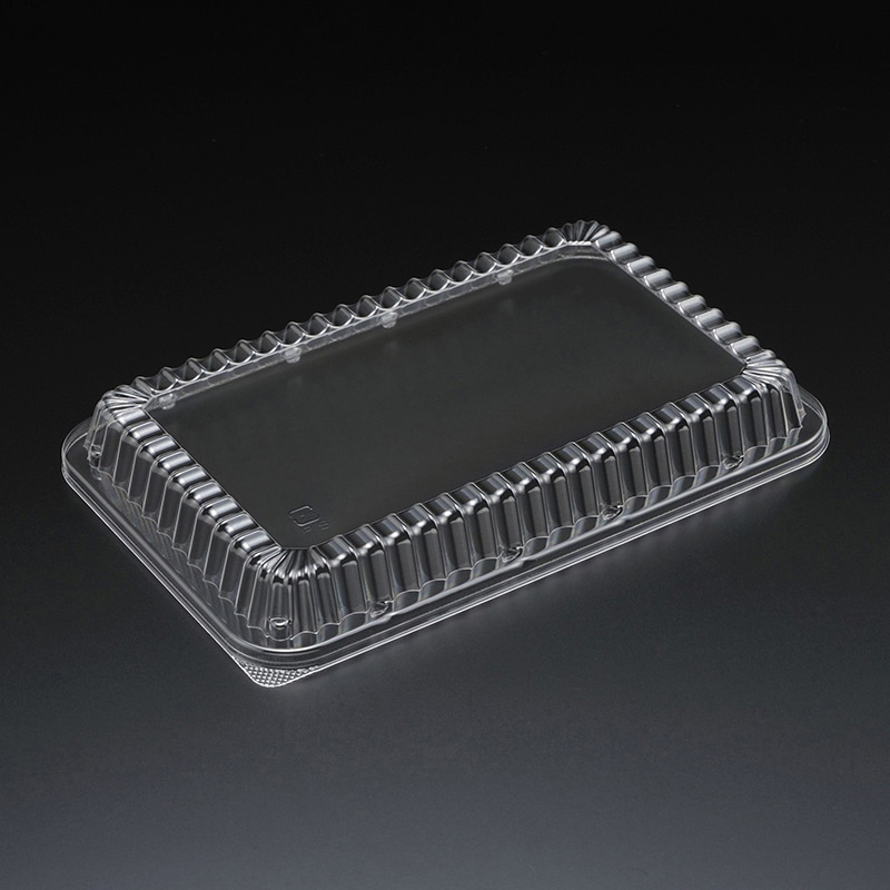 スミ 食品容器 エスコン 蓋 FUD1 透明 100個/袋(ご注文単位10袋)【直送品】