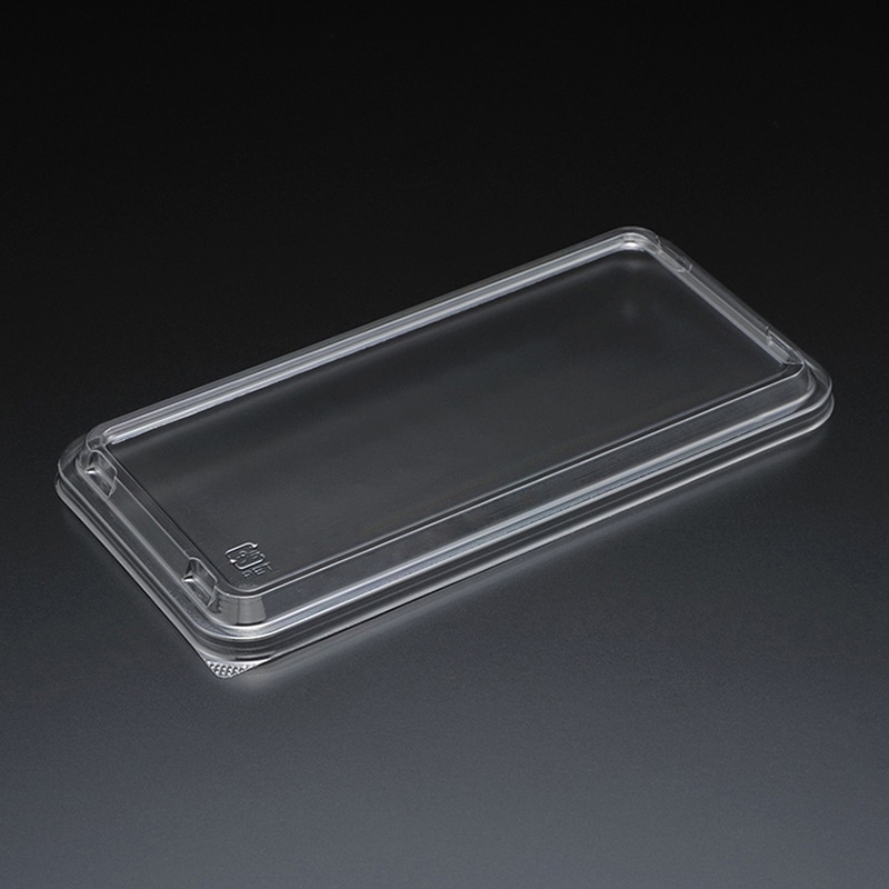 スミ 食品容器 スーパーレンジ 蓋 AP＿FK角195 透明 100個/袋（ご注文単位9袋）【直送品】