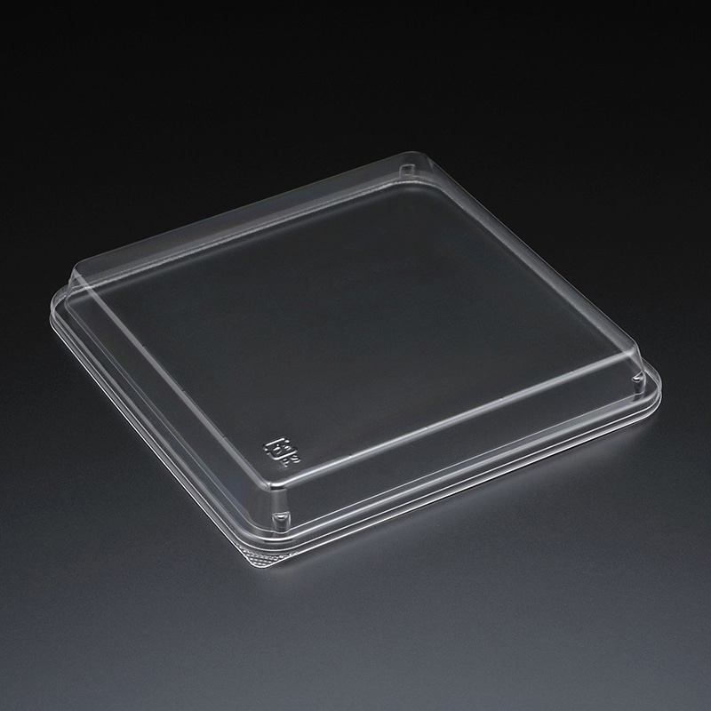 スミ 食品容器 スーパーレンジ 蓋 FK角260（盛） 透明 100個/袋（ご注文単位6袋）【直送品】
