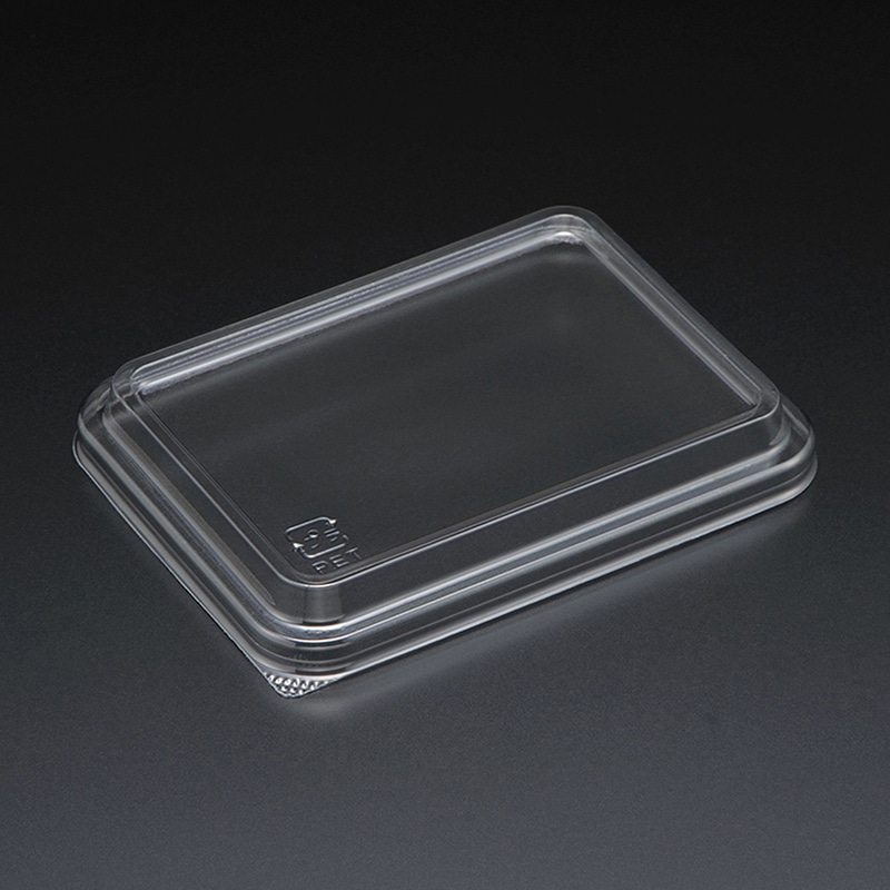 スミ 食品容器 スーパーレンジ 蓋 AP＿FK角84 透明 100個/袋（ご注文単位20袋）【直送品】