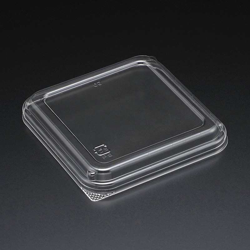 スミ 食品容器 スーパーレンジ 蓋 FK角95 透明 100個/袋（ご注文単位20袋）【直送品】