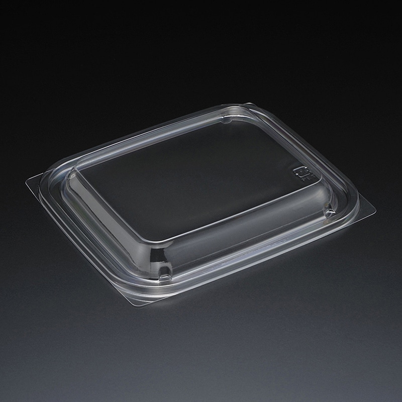 スミ 食品容器 スーパーレンジ 本体 AP＿F1715 透明 100個/袋（ご注文単位9袋）【直送品】