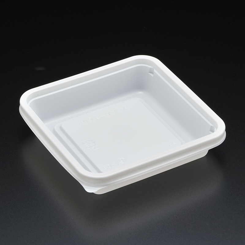 スミ 食品容器 スーパーレンジ 本体 G115 W 100個/袋（ご注文単位16袋）【直送品】