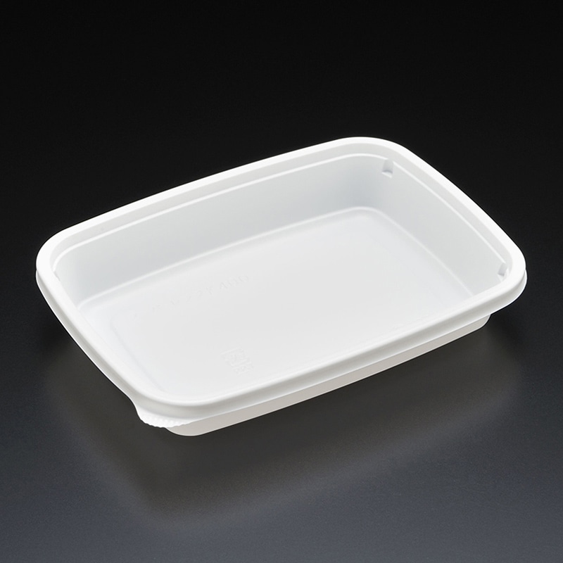 スミ 食品容器 スーパーレンジ 本体 K400 W 100個/袋(ご注文単位10袋)【直送品】